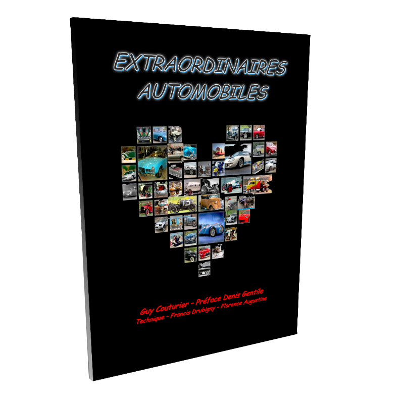 Couverture eBook Extraordinaires Automobiles