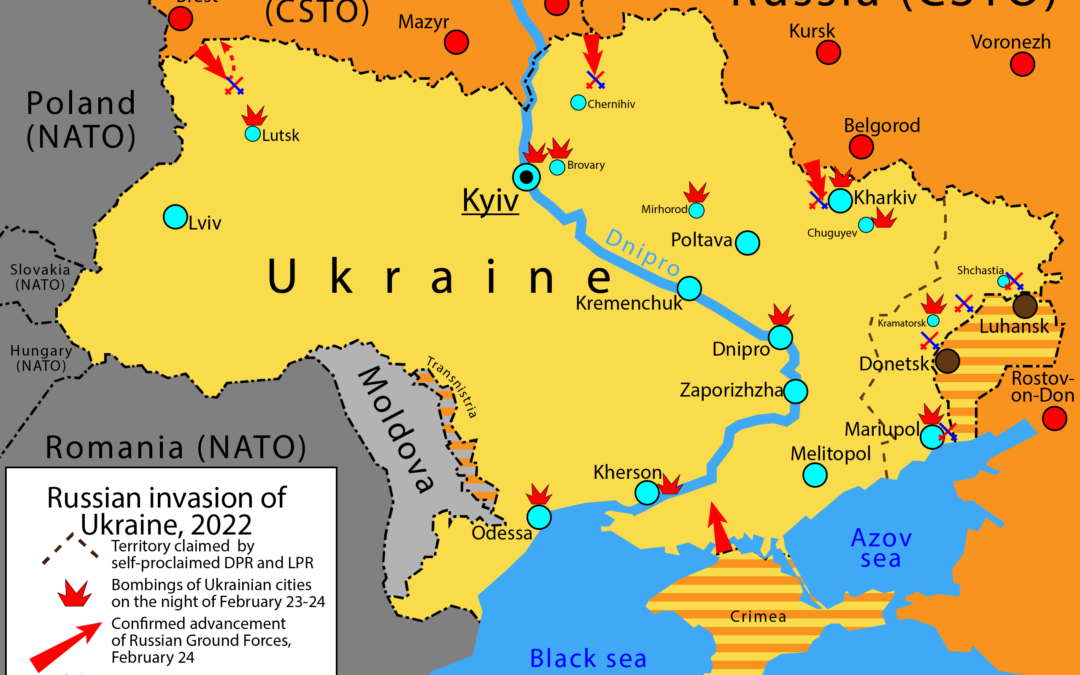 Des mesures à prendre face à « l’invasion de l’Ukraine »