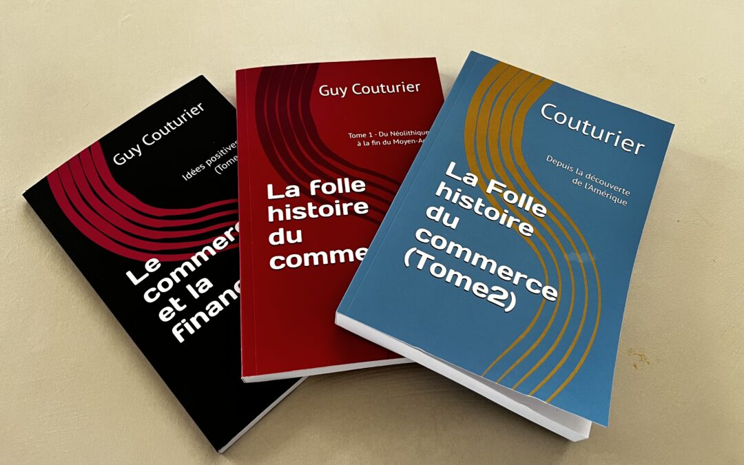 J&rsquo;offre 100 livres de ma « folle histoire du commerce »